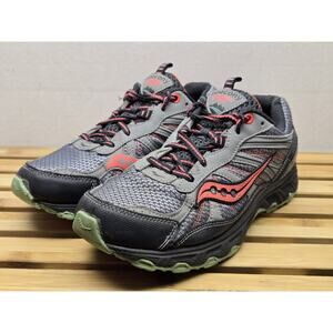 Saucony Eclipse TR2 Womens Grey Trail Running Shoes Size 9.5